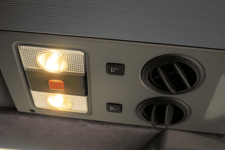 air conditioning on minibus