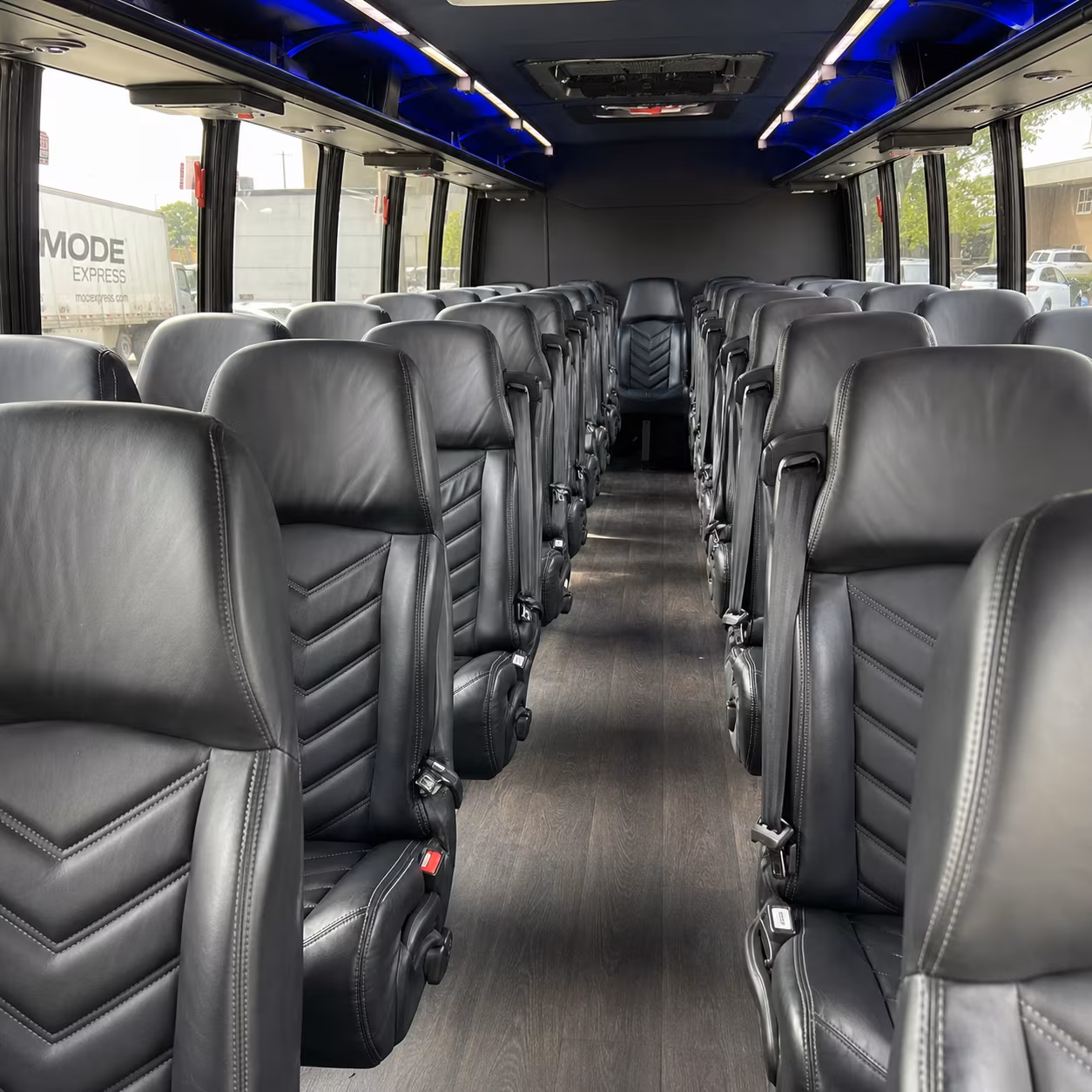 can i book a one way a round trip or a multi day package for a bus rental in tulare