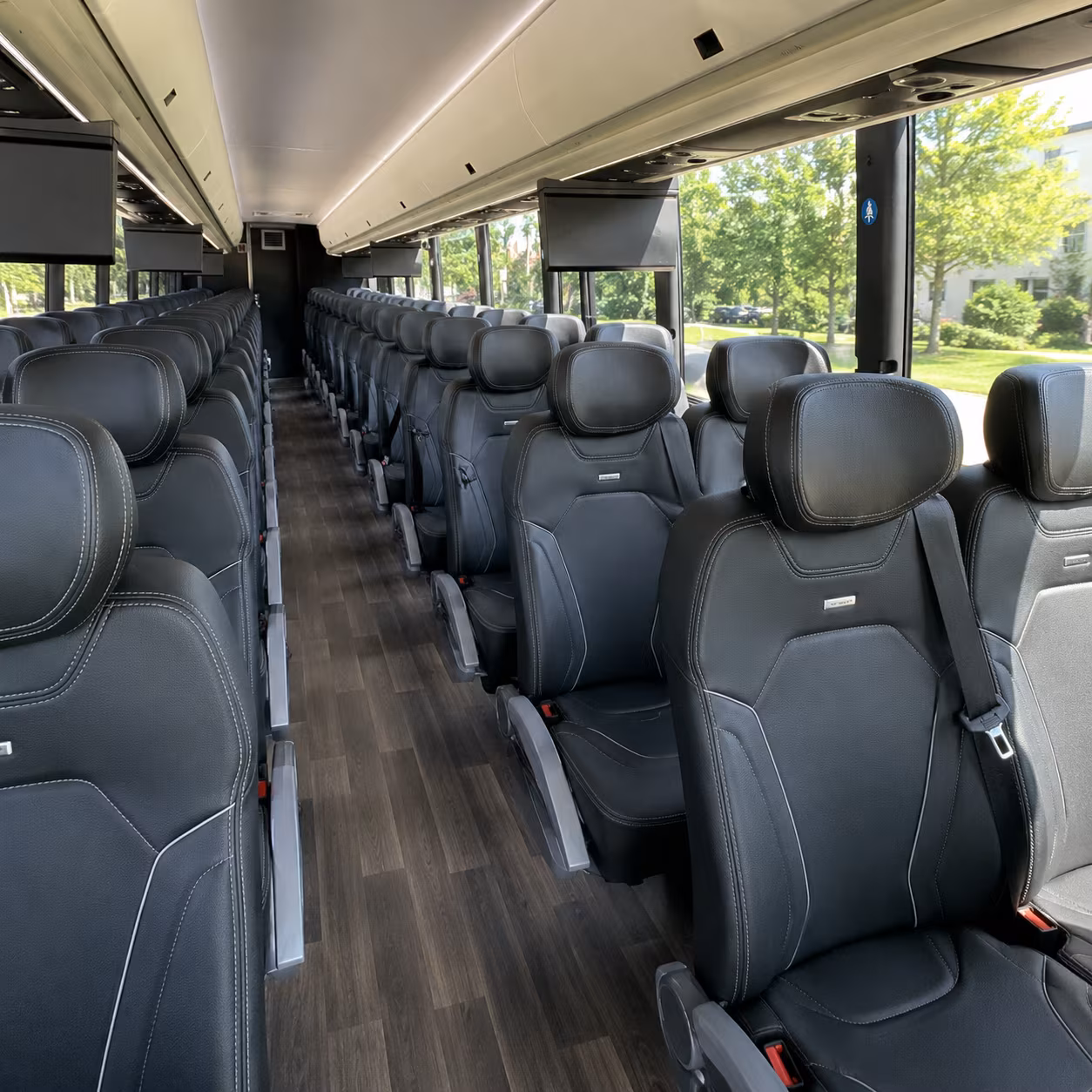 los angeles charter bus rentals long distance trips from tulare