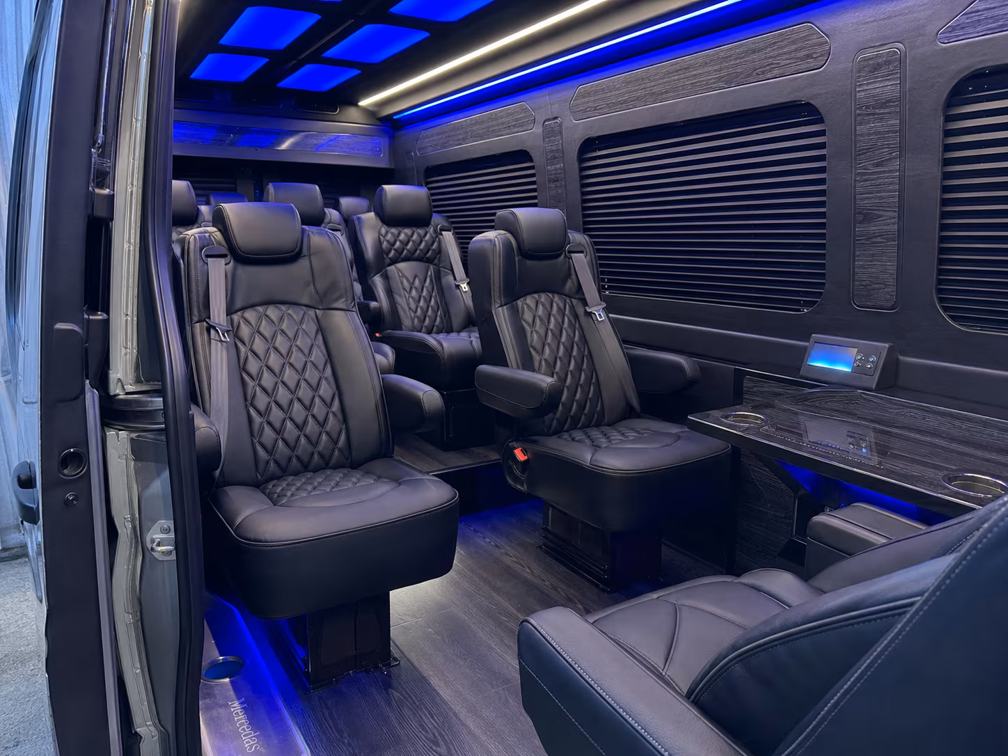 sprinter van transportation for groups and events across tulare