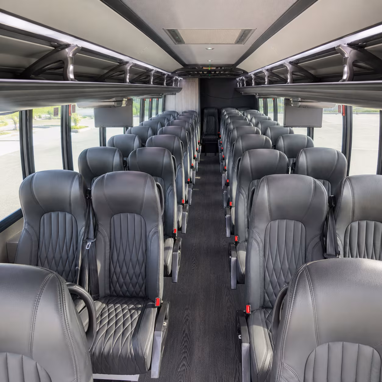 tulare 30 passenger minibus inside