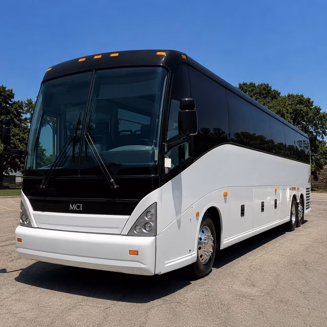 tulare bus rental service area
