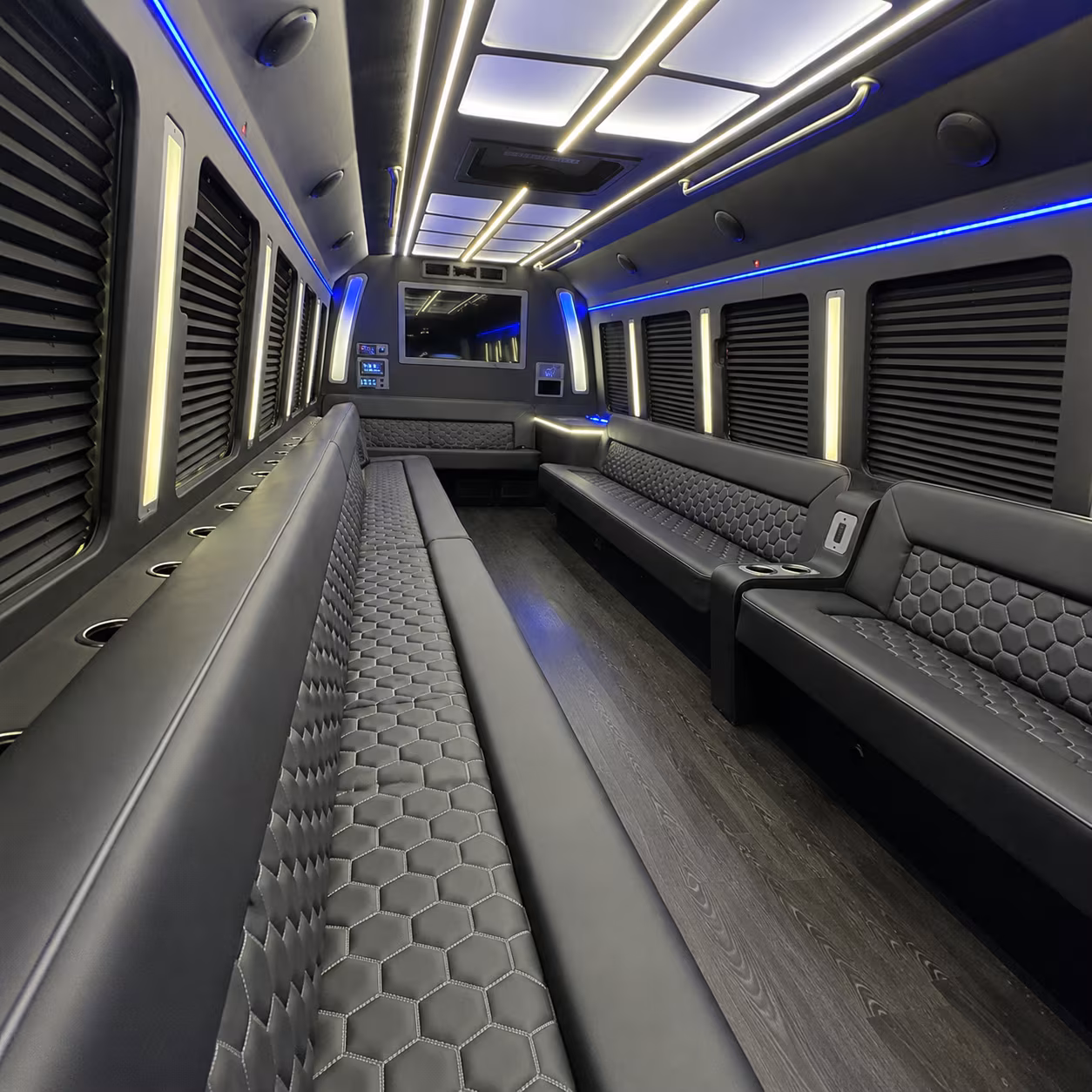tulare party bus rentals inside