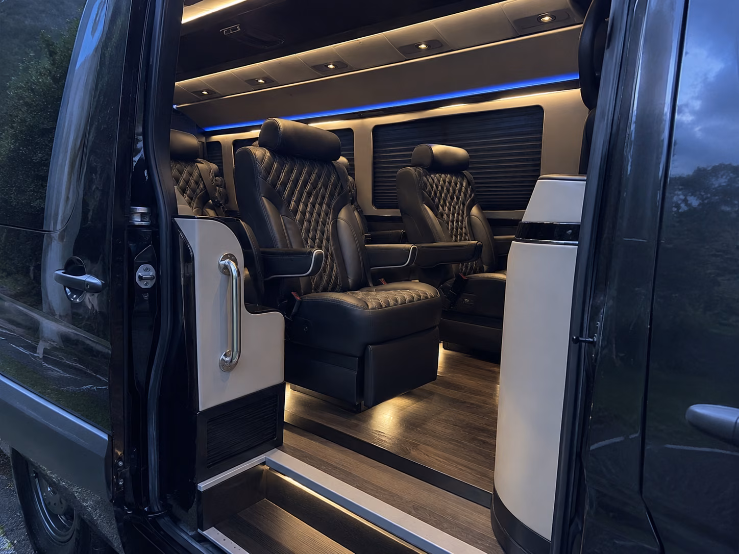 tulare prom transportation onboard seating