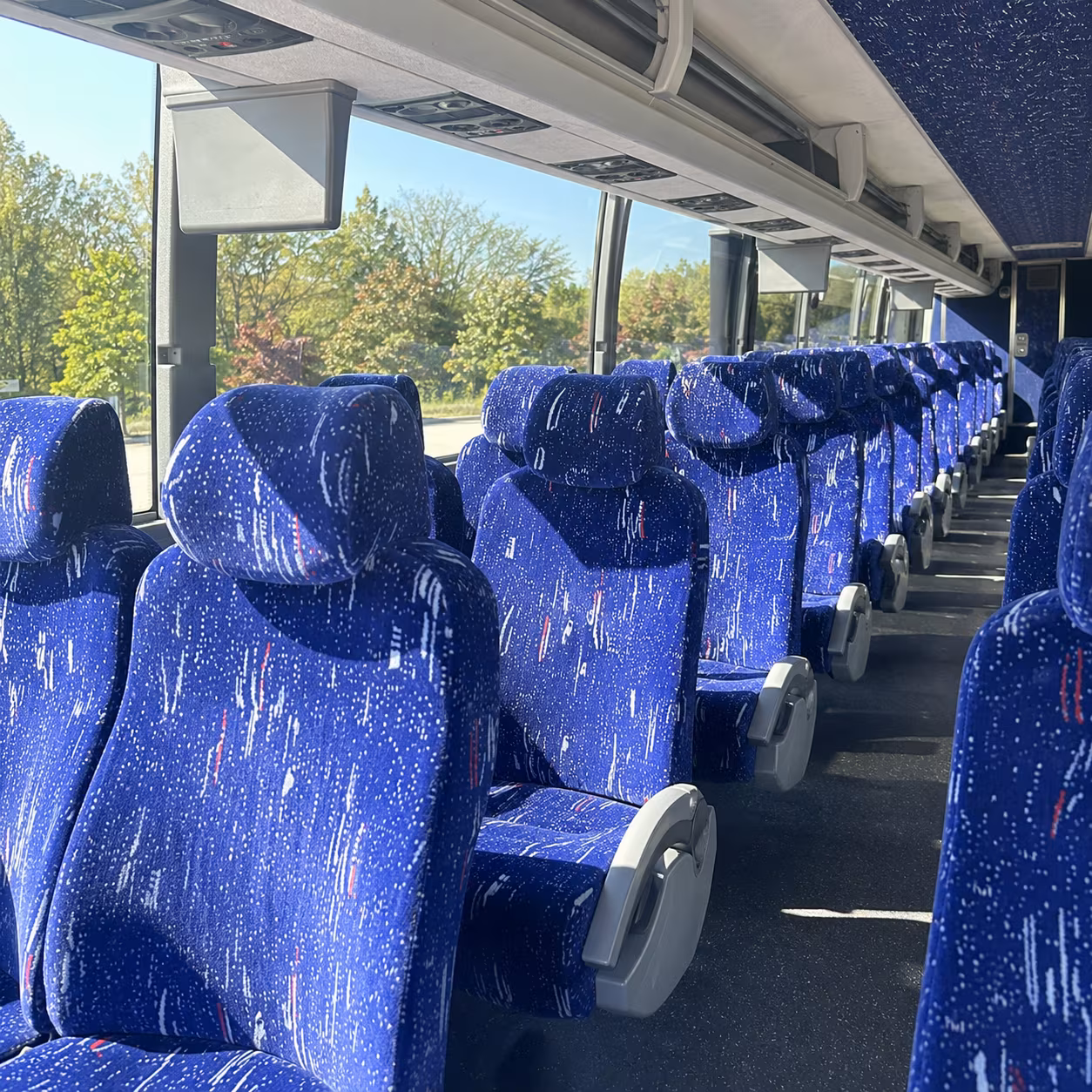 tulare religious group transportation onboard seating