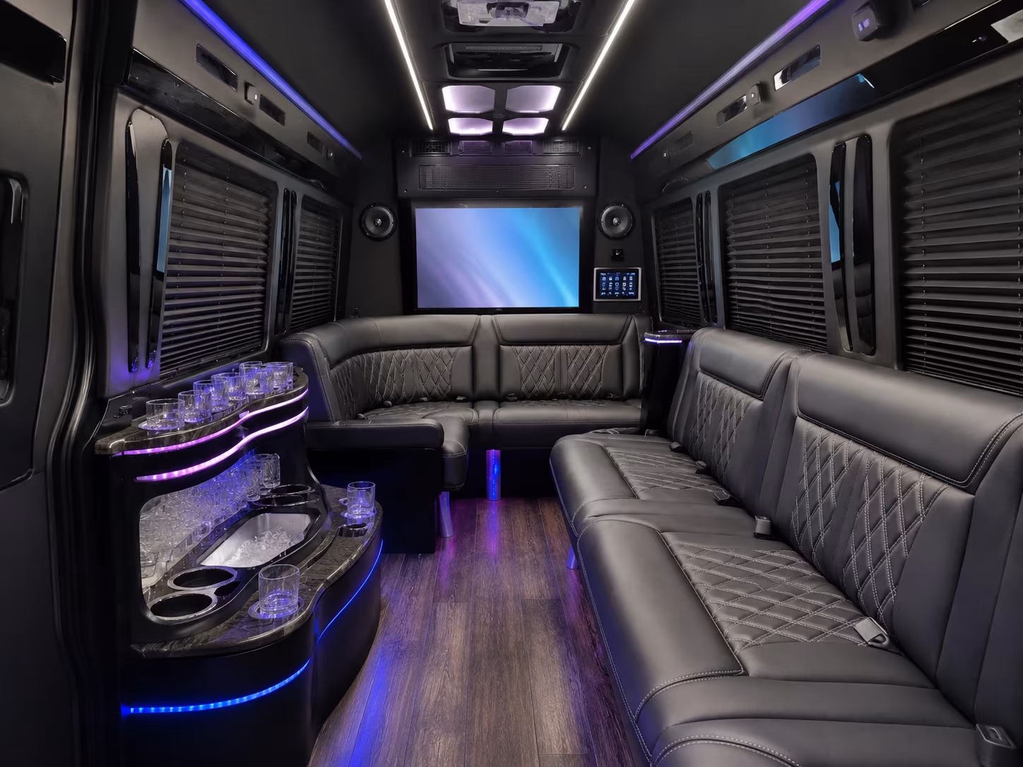 tulare sporting event transportation onboard seating