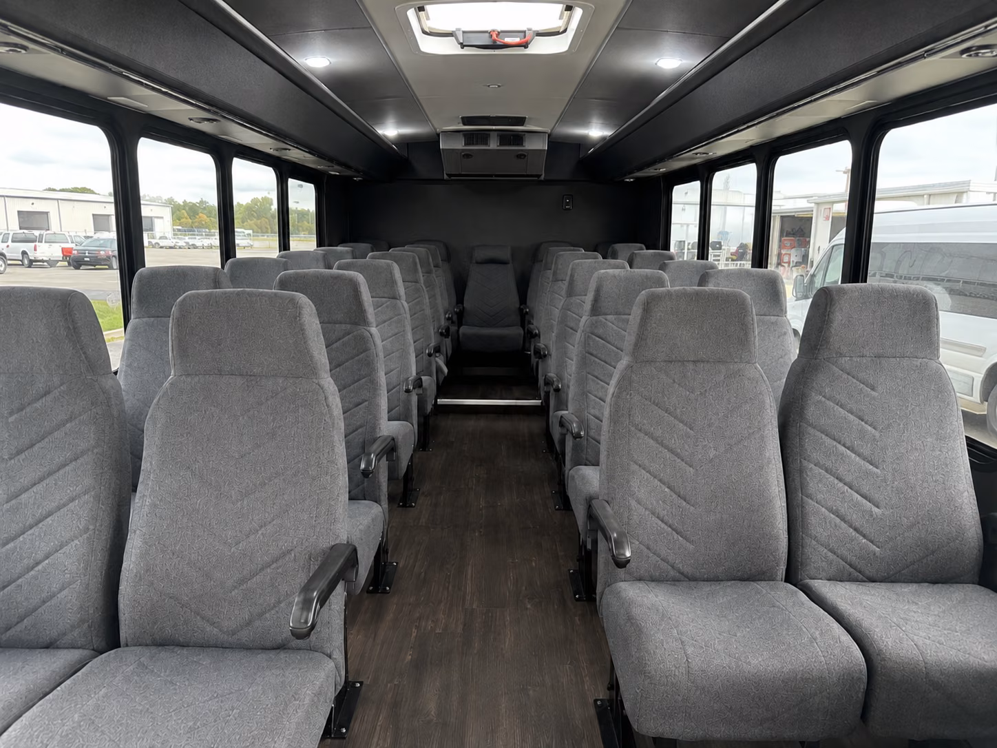 tulare wedding transportation onboard seating